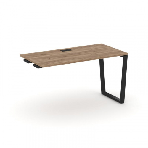 Style Project Стол-приставка к опор. элем. SN-6T2.OPRS-011 Акация Лорка/Металл Антрацит/Заглушка Пла фото 7