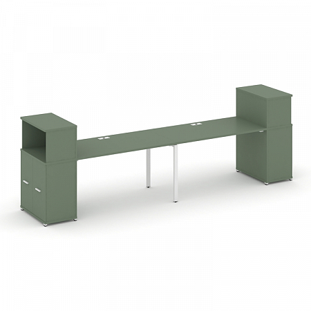 Бенч-система с опорными распашными шкафами Concept CN.ORS-225