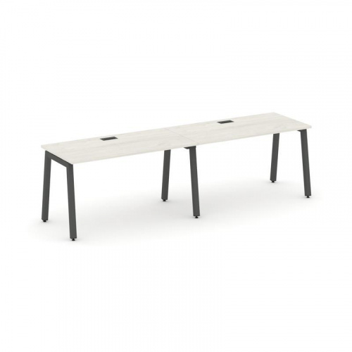 Style Project Рабочая станция 1 сторон. SN-5A.ORS-002 Дуб Табак/Металл Белый 2360*600*750 фото 23