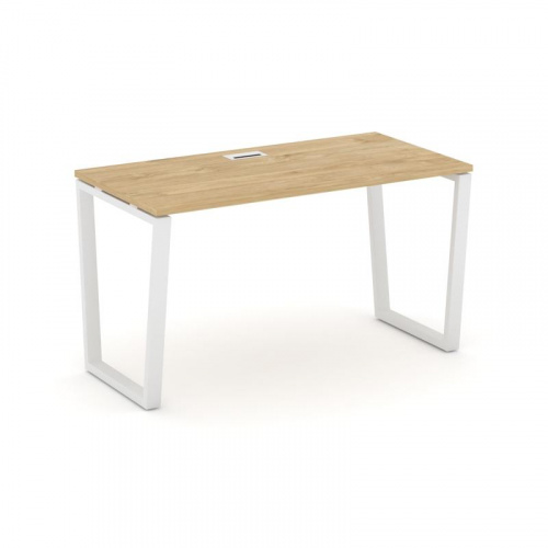 Style Project Стол письменный SN-6T2.SP-011 Акация Лорка/Металл Антрацит/Заглушка Пластик Черный 980 фото 3