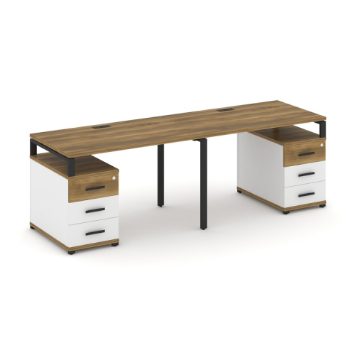 Бенч-система на 2 места с 2 опорными тумбами Concept CN.ORS-318 фото 7