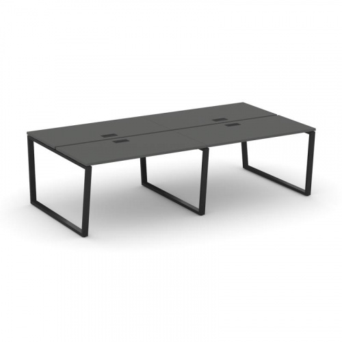 Style Project Рабочая станция 2-х сторон. SN-6T2.DRS-033 Акация Лорка/Металл Антрацит/Заглушка Пласт фото 9