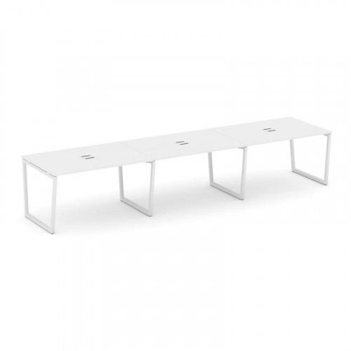 Style Project Стол переговорный SN-4T2.SPRG-022 Акация Лорка/Металл Антрацит/Заглушка Металл Антраци фото 16