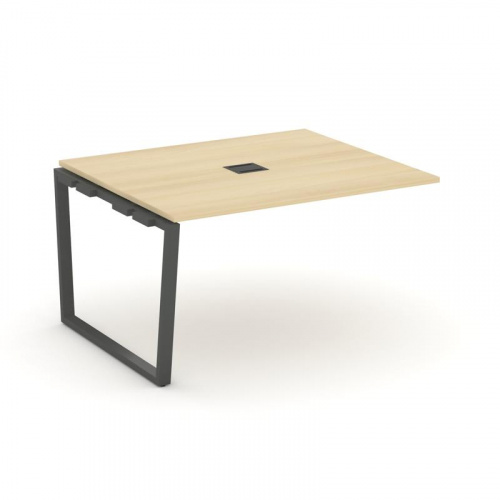 Style Project Проходной наб. элем. перег. стола SN-6T2.NSPRG-033 Акация Лорка/Металл Антрацит/Заглуш фото 28