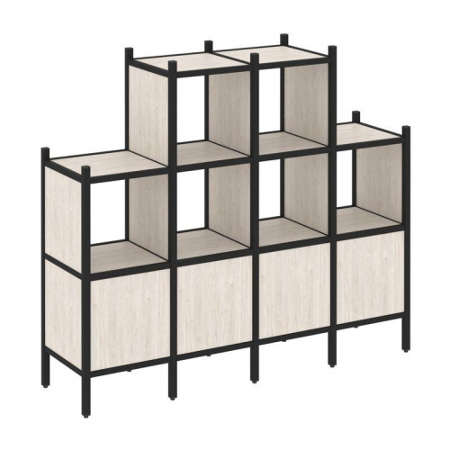 Стеллаж офисный прямой Loft VR.L-16 фото 5 Стеллаж офисный прямой Loft VR.L-16 фото 5