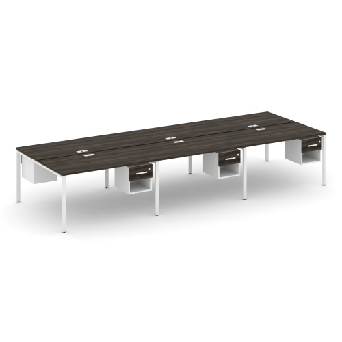 Бенч-система на 6 мест с подвесными тумбами Concept CN.DRS-159 фото 10