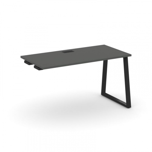 Style Project Стол-приставка к опор. элем. SN-6T1.OPRS-022 Акация Лорка/Металл Антрацит/Заглушка Пла фото 4