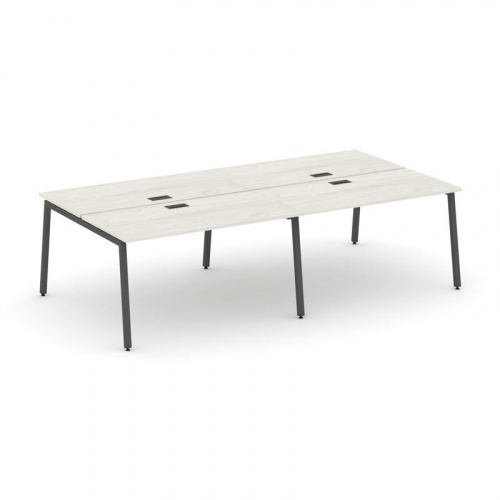 Style Project Рабочая станция 2-х сторон. SN-4A.DRS-054 Дуб Табак/Металл Антрацит 3160*1632*750 фото 21