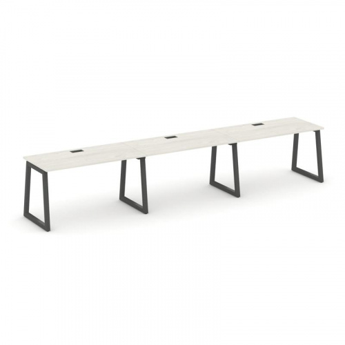 Style Project Рабочая станция 1 сторон. SN-5T1.ORS-053 Акация Лорка/Металл Антрацит/Заглушка Пластик фото 24