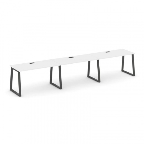 Style Project Рабочая станция 1 сторон. SN-6T1.ORS-034 Акация Лорка/Металл Антрацит/Заглушка Пластик фото 26