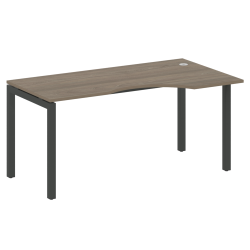 Стол криволинейный правый на П-обр. м/к Metal System Quattro 50БП.СА-1 (R) Стол криволинейный правый на П-обр. м/к Metal System Quattro 50БП.СА-1 (R)