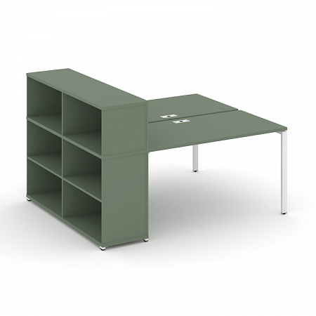 Бенч-система с опорным стеллажом с надставкой Concept CN.DRS-210