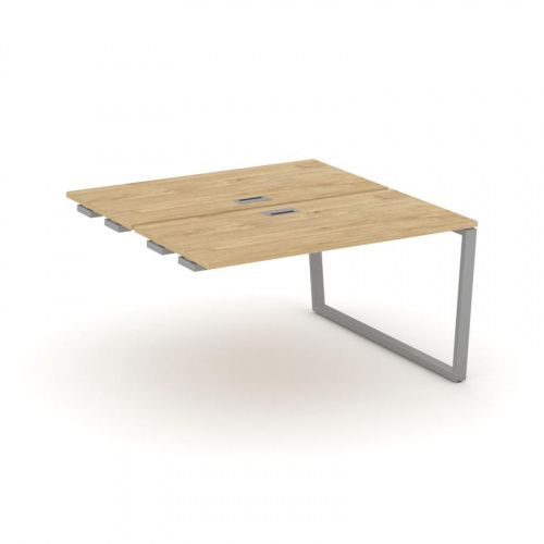 Style Project Стол-приставка к опор. элем. SN-6T2.DPRS-011 Акация Лорка/Металл Антрацит/Заглушка Пла фото 2