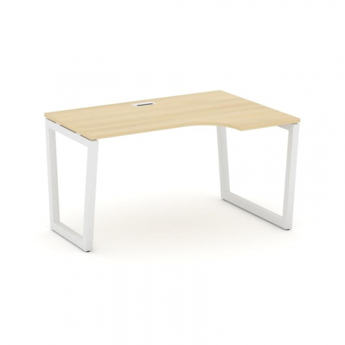 Style Project Стол рабочий эргоном. SN-5T2.SPA-021(R) Акация Лорка/Металл Антрацит/Заглушка Пластик фото 21