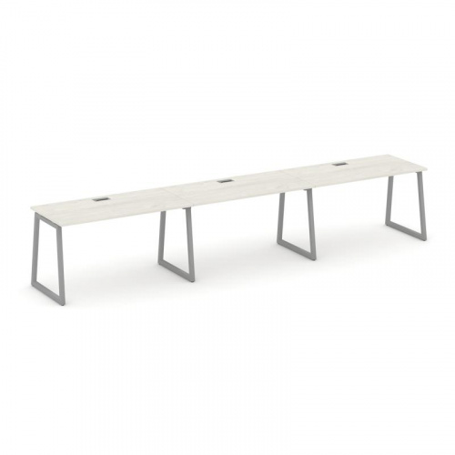 Style Project Рабочая станция 1 сторон. SN-4T1.ORS-042 Акация Лорка/Металл Антрацит/Заглушка Пластик фото 17