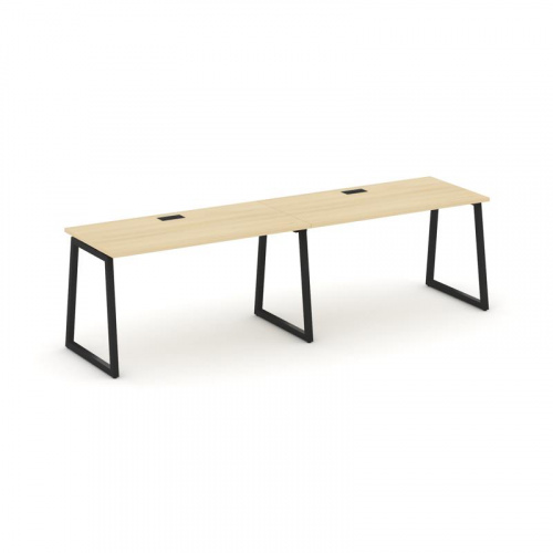 Style Project Рабочая станция 1 сторон. SN-4T1.ORS-004 Акация Лорка/Металл Антрацит/Заглушка Пластик фото 25