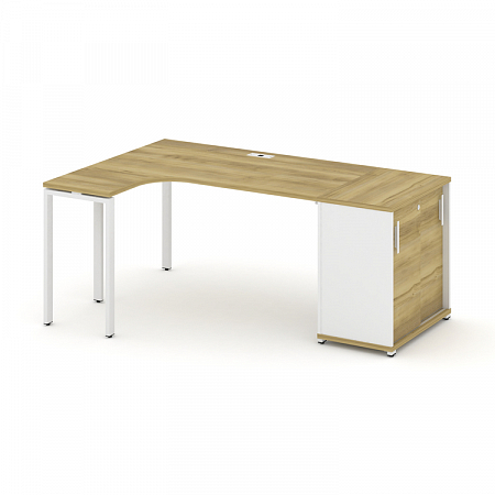 Стол эргономичный с опорным шкафом-купе Concept CN.SA-217(L)