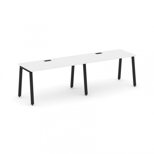 Style Project Рабочая станция 1 сторон. SN-6A.ORS-013 Акация Лорка/Металл Антрацит 2760*700*750 фото 2