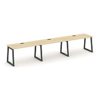 Style Project Рабочая станция 1 сторон. SN-5T1.ORS-053 Акация Лорка/Металл Антрацит/Заглушка Пластик