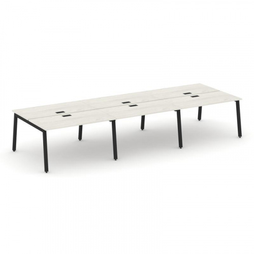 Style Project Рабочая станция 2-х сторон. SN-5A.DRS-063 Дуб Табак/Металл Антрацит 4140*1232*750 фото 3