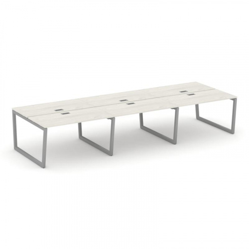 Style Project Рабочая станция 2-х сторон. SN-5T2.DRS-072 Акация Лорка/Металл Антрацит/Заглушка Пласт фото 12