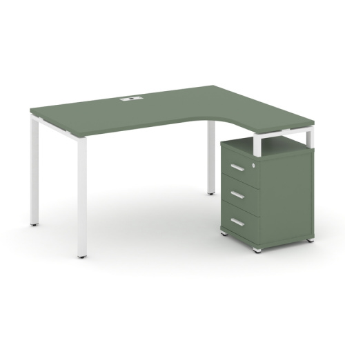 Стол эргономичный с опорной тумбой Concept CN.SA-307(R)