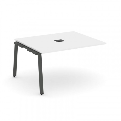 Style Project Проходной наб. элем. перег. стола SN-6A.NSPRG-032 Акация Лорка/Металл Белый 1180*1180* фото 17