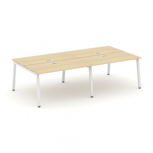 Style Project Рабочая станция 2-х сторон. SN-5A.DRS-033 Дуб Наварра/Металл Белый 2760*1232*750 фото 27