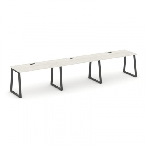 Style Project Рабочая станция 1 сторон. SN-6T1.ORS-034 Акация Лорка/Металл Антрацит/Заглушка Пластик фото 24