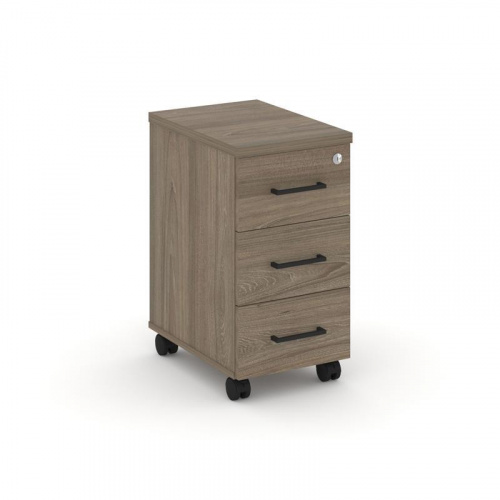 Style Project Тумба мобильная з/с ЛХДФ SN.TM-004 Акация Лорка/Черный Ручки 320*460*611 фото 17