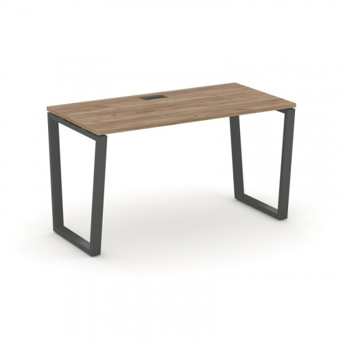 Style Project Стол письменный SN-6T2.SP-011 Акация Лорка/Металл Антрацит/Заглушка Пластик Черный 980 фото 23