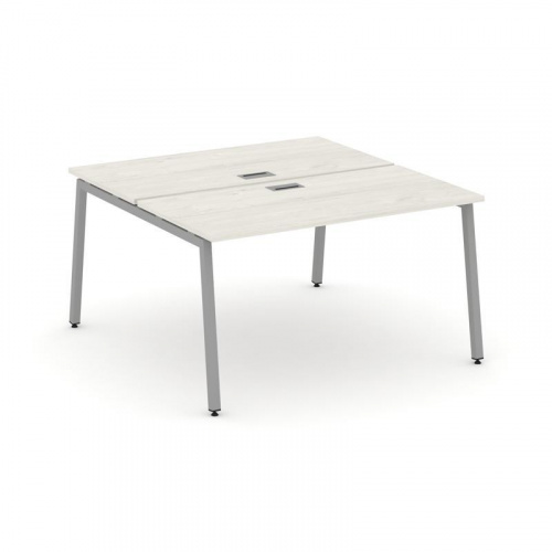 Style Project Рабочая станция 2-х сторон. SN-4A.DRS-021 Дуб Наварра/Металл Белый 980*1632*750 фото 4