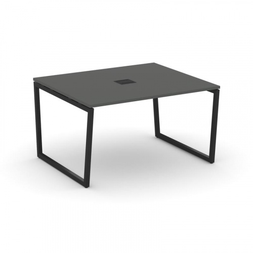 Style Project Стол переговорный SN-4T2.SPRG-032 Акация Лорка/Металл Антрацит/Заглушка Металл Антраци фото 8