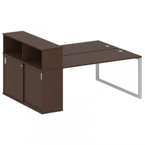 Бенч-система с шкафом-купе на О-обр. м/к Metal System БО.РС-СШК-2.4 фото 3