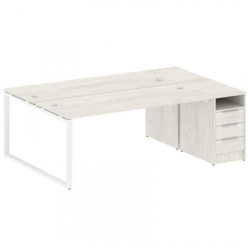 Бенч-система с тумбой на О-обр. м/к Metal System БО.РС-СТП-2.5