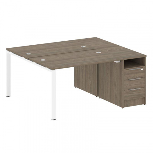 Бенч-система с тумбой на П-обр. м/к Metal System БП.РС-СТП-2.2