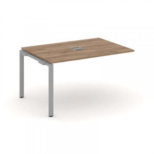 Style Project Проходной наб. элем. перег. стола SN-6P.NSPRG-002 Антрацит/Металл Белый 1180*980*750 фото 24