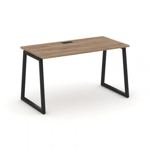 Style Project Стол письменный SN-4T1.SP-015 Акация Лорка/Металл Антрацит/Заглушка Пластик Черный 178 фото 5