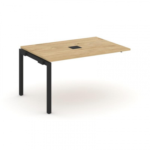 Style Project Проходной наб. элем. перег. стола SN-5P.NSPRG-003 Вяз Благородный/Металл Черный 1380*9 фото 13