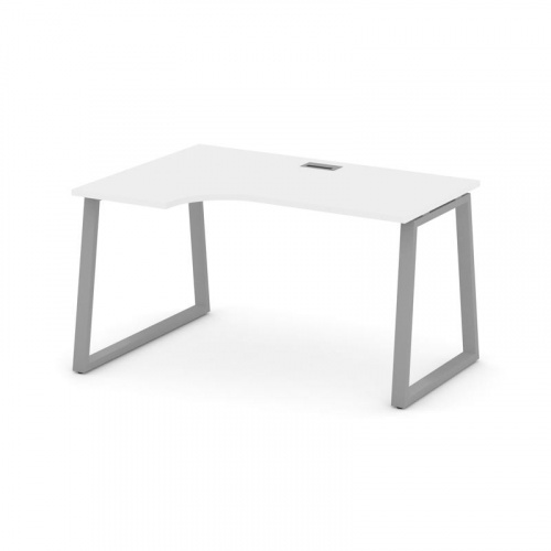 Style Project Стол рабочий эргоном. SN-6T1.SPA-021(L) Акация Лорка/Металл Антрацит/Заглушка Пластик фото 16