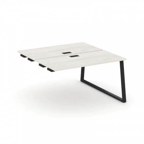 Style Project Стол-приставка к опор. элем. SN-6T1.DPRS-024 Акация Лорка/Металл Антрацит/Заглушка Пла фото 5