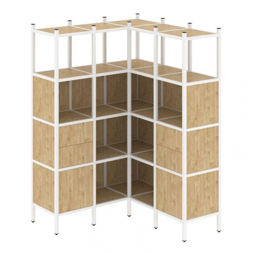 Стеллаж офисный угловой Loft VR.L-33 фото 6 Стеллаж офисный угловой Loft VR.L-33 фото 6