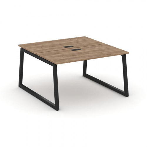 Style Project Рабочая станция 2-х сторон. SN-5T1.DRS-021 Акация Лорка/Металл Антрацит/Заглушка Пласт фото 4