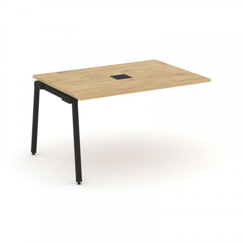 Style Project Проходной наб. элем. перег. стола SN-4A.NSPRG-004 Антрацит/Металл Белый 1580*980*750 фото 7