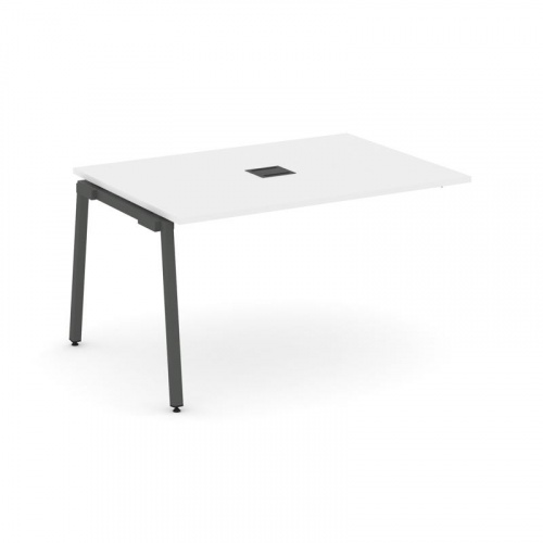 Style Project Проходной наб. элем. перег. стола SN-4A.NSPRG-004 Антрацит/Металл Белый 1580*980*750 фото 27