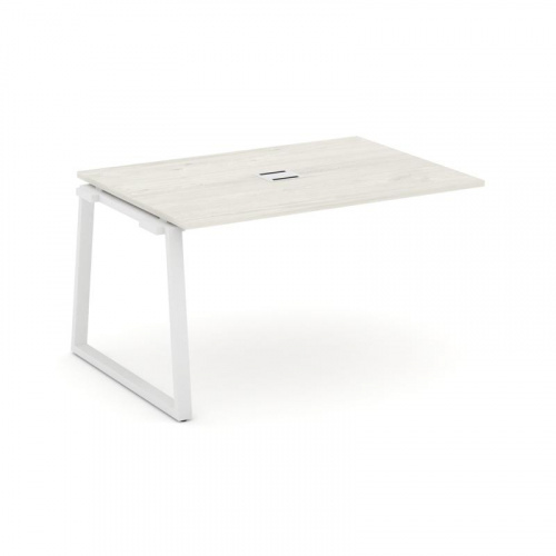 Style Project Проходной наб. элем. перег. стола SN-6T1.NSPRG-002 Акация Лорка/Металл Антрацит/Заглуш фото 13