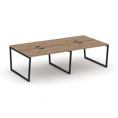 Style Project Рабочая станция 2-х сторон. SN-4T2.DRS-043 Акация Лорка/Металл Антрацит/Заглушка Пласт фото 6