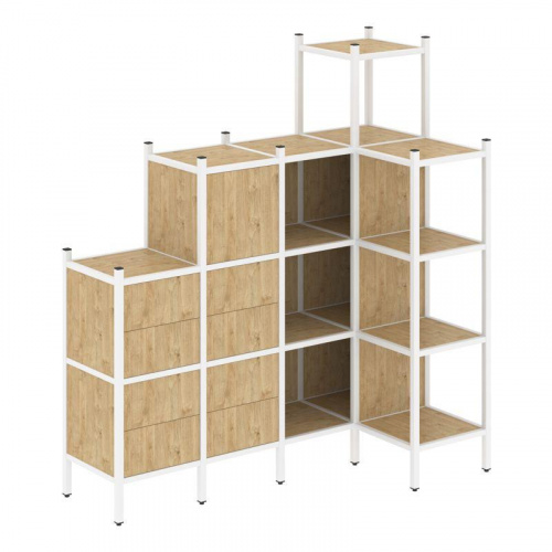 Стеллаж офисный угловой Loft VR.L-48 фото 2 Стеллаж офисный угловой Loft VR.L-48 фото 2