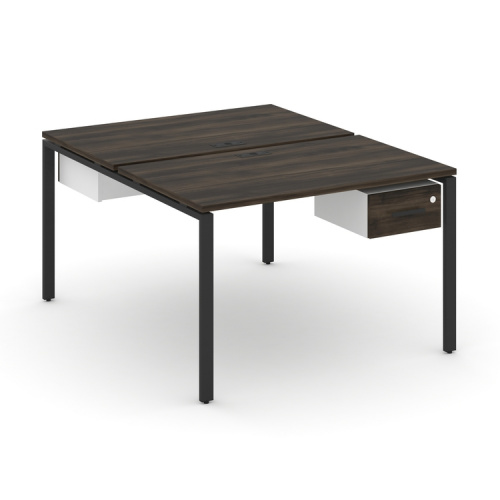 Бенч-система на 2 места с подвесными тумбами Concept CN.DRS-110 фото 9