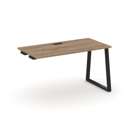 Style Project Стол-приставка к опор. элем. SN-6T1.OPRS-022 Акация Лорка/Металл Антрацит/Заглушка Пла фото 9